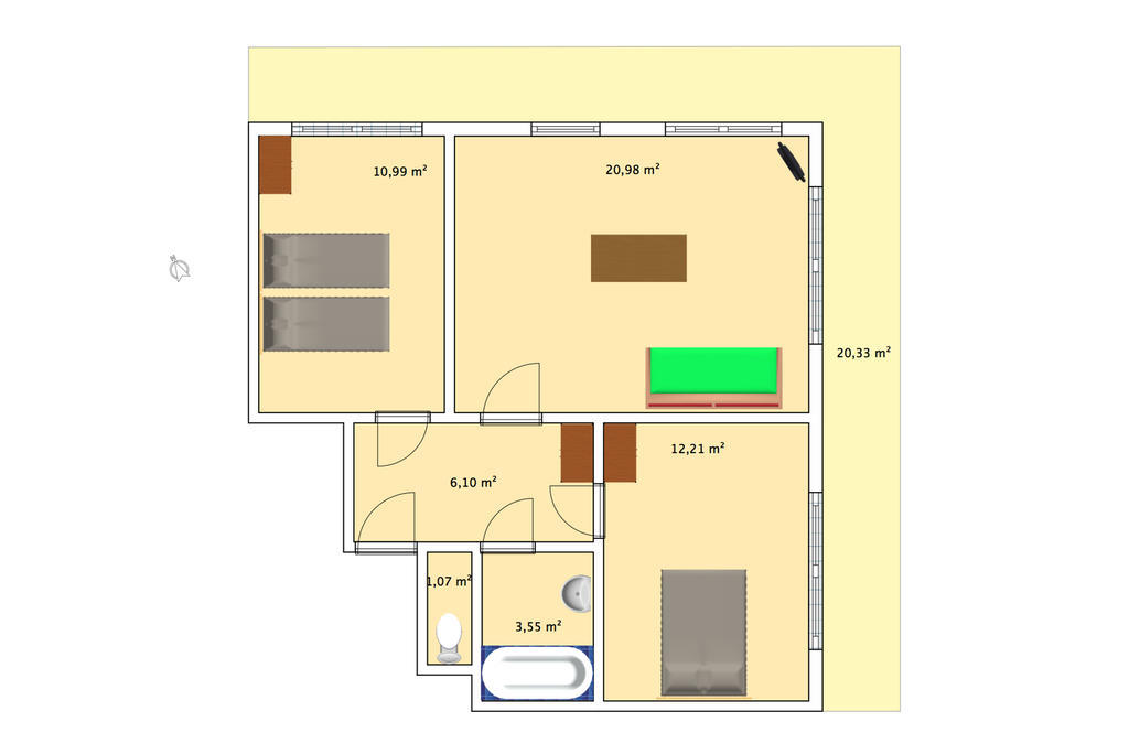 Residence Galaxy Les Gets Zimmer foto